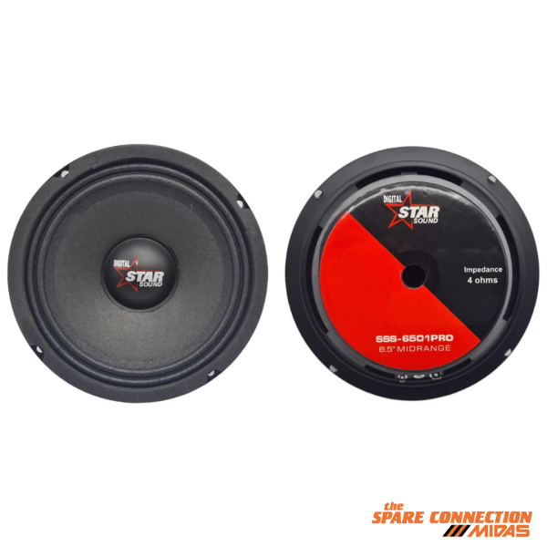 0017306 starsound-65-pro-series-midrange-speakers-sss-6501pro